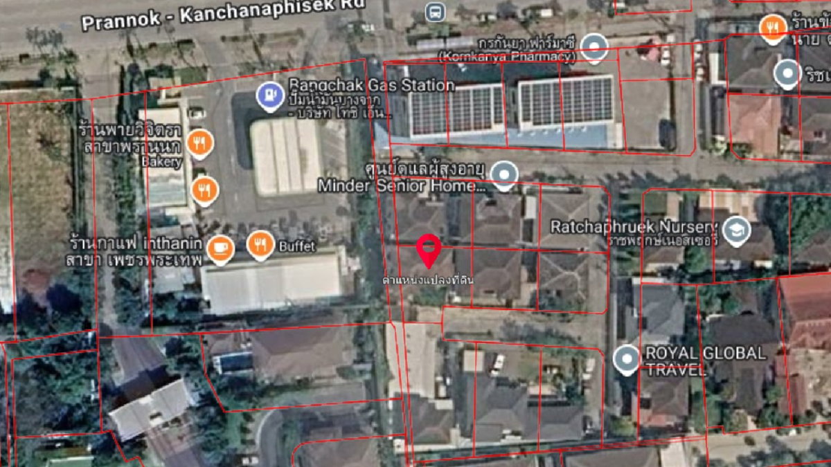 รูป ที่ดินสวยแถมบ้าน ทำเลดีมาก เกือบติดถนนพระเทพ ใกล้แยกไฟฉาย เพียง 9.9 ล - รูปที่ 2/5