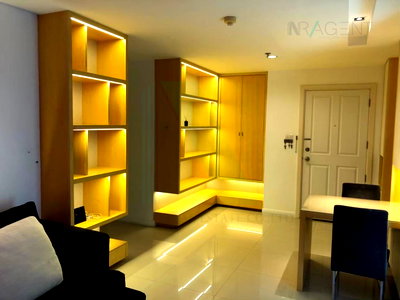 Condos for rent : 🚩 For Rent Condo LUMPINI PLACE RAMA IX - RATCHADA Building B, Floor 15,2 bed room, Room size 70.00 sqm