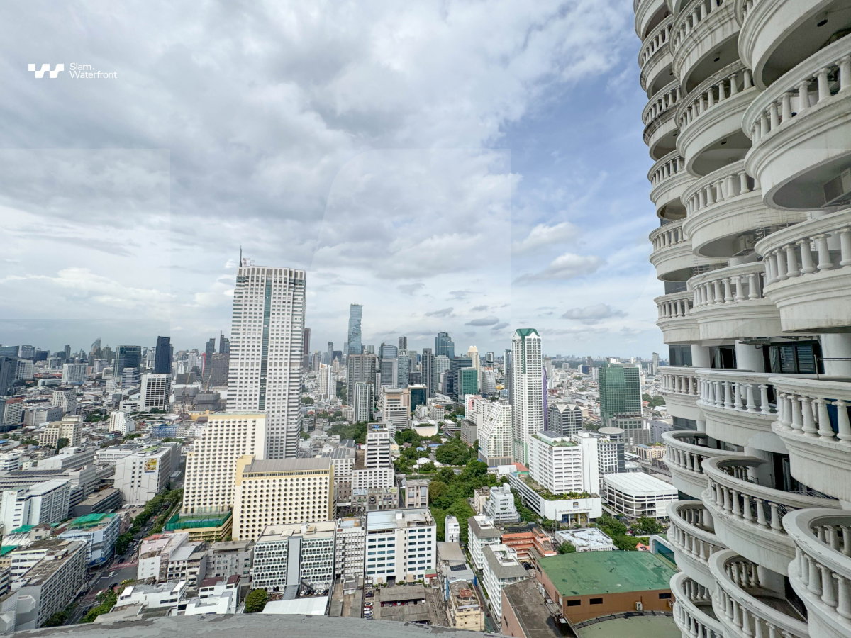 รูป 🔥ขายด่วน🔥State Tower Condominium 2ห้องนอน/2ห้องน้ำ 118sqm ชั้น41 Cityview ตกแต่งสวย ใกล้ BTS สะพานตากสิน - รูปที่ 3/28