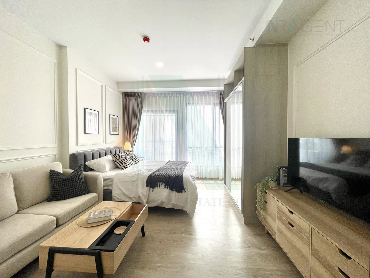 รูป ให้เช่าคอนโด เดอะทรี พัฒนาการ - เอกมัย อาคาร 1 ชั้น 17 สตูดิโอ ขนาด 27.00 ตรม ใกล้ ทางด่วนรามอินทรา-อาจณรงค์ - รูปที่ 2/8