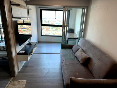 Condos for rent : For rent condo THE PARKLAND CHARAN-PINKLAO Building C, Floor 18,1 bed room, Room size 35 sqm