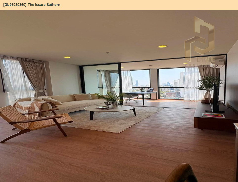 รูป DL26080360 ให้เช่าคอนโด ดิ อิสสระ สาทร (The Issara Sathorn) ใกล้ BTS ช่องนนทรี พร้อมเข้าอยู่ โทรด่วน 0653619502 LineID @952jdxxk - รูปที่ 5/10