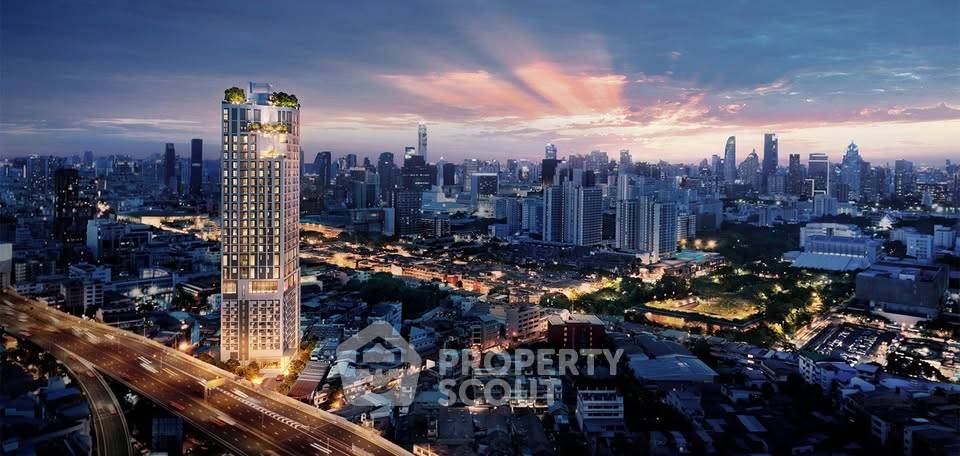 picture Pet-Friendly 1-BR High-Floor Maru Chula Near MRT Hua Lamphong (ID 3173609) - 2/11
