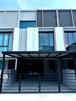 Townhouses for rent บิ๊กซี บางพลี : P0834/[For Rent] Pleno Sukhumvit-Bangna 4 | Brand New 2-Storey Luxury Townhome
