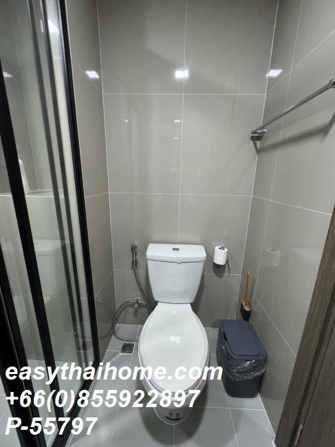 รูป P-55797 ให้เช่า THE MUVE Bangna | ห้องสตูดิโอ เฟอร์นิเจอร์ครบ | ใกล้ MRT ศรีเอี่ยม | พร้อมเข้าอยู่ 📞 Line ID: @easythaihome | 085-592-2897 - รูปที่ 10/11