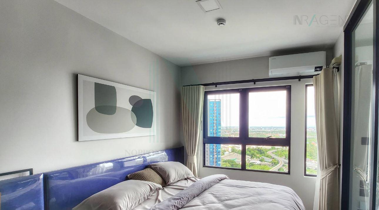 picture 🎊 For Rent Condo THE KEY MRT PHETKASEM 48 Building 1, Floor 25,1 bed room, Room size 28 sqm - 2/8