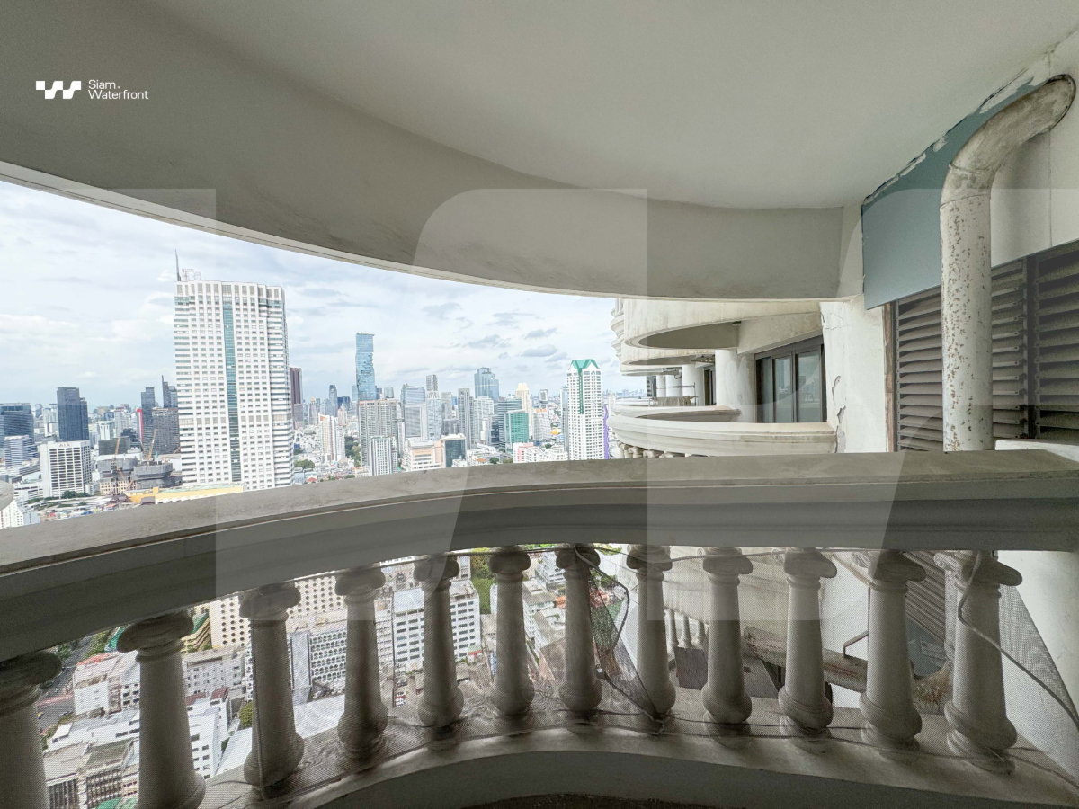 รูป 🔥ขายด่วน🔥State Tower Condominium 2ห้องนอน/2ห้องน้ำ 118sqm ชั้น41 Cityview ตกแต่งสวย ใกล้ BTS สะพานตากสิน - รูปที่ 24/28