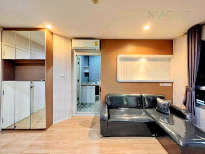 Condos for rent : For Rent Condo LUMPINI VILLE RAMKHAMHAENG 60/2 Building ฺB, Floor 10,2 bed room, Room size 52 sqm