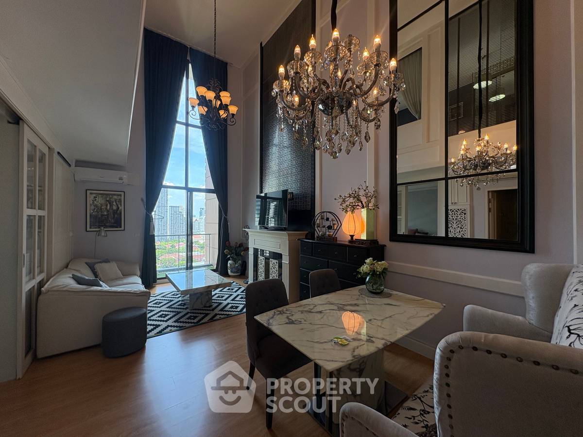 picture High-Floor 2-BR 92 Sqm Villa Asoke, 200m to MRT Phetchaburi (ID 465593) - 8/16