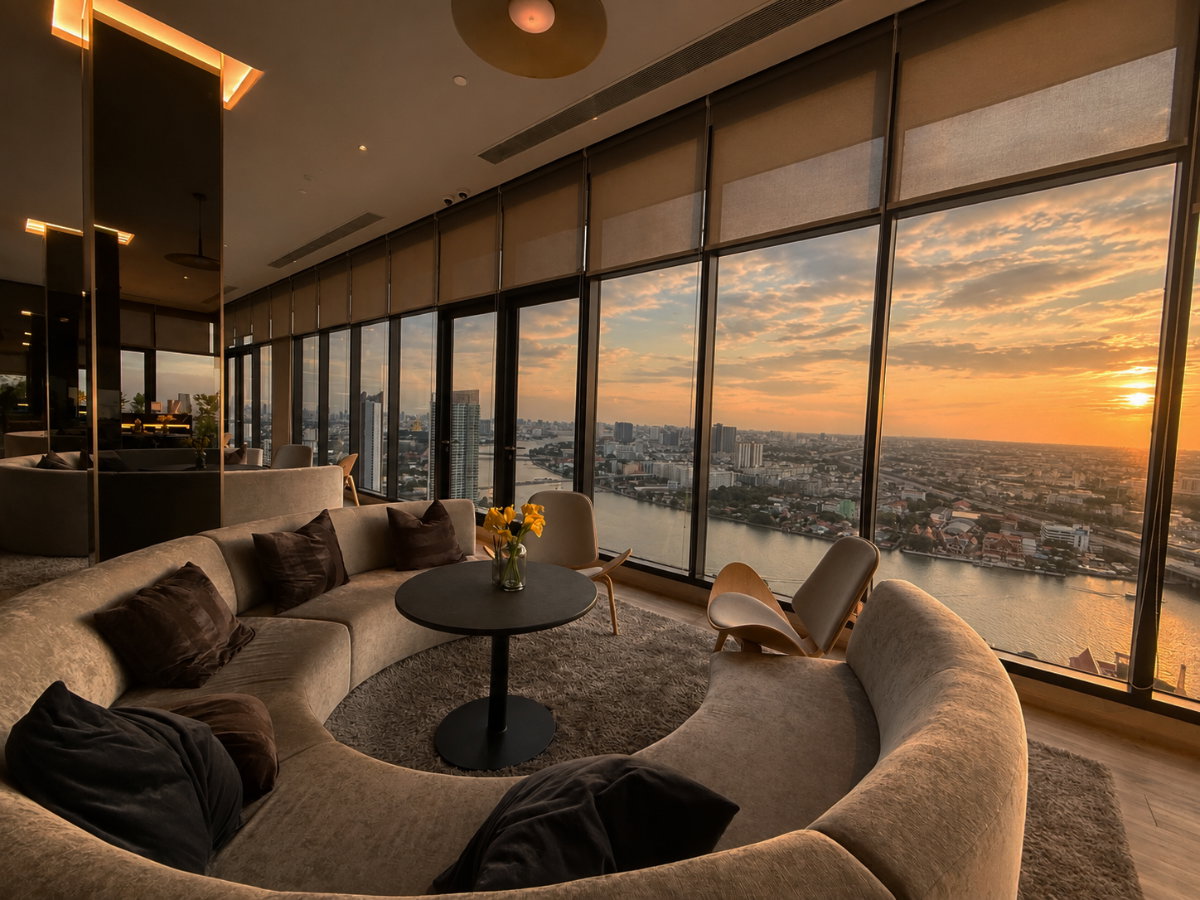 รูป ✨Chapter One Flow Bangpo | คอนโดริมแม่น้ำ | ห้องมุม ชั้น 21 วิวเมือง | 33.2 ตร.ม. แต่งครบ พร้อมอยู่ - รูปที่ 12/17