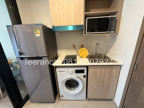 New, ready-to-move-in condo near BTS Bang Wa. Fully furnished 1-bedroom unit, 25.49 sq.m. Prices start at just 2.023 million Baht.