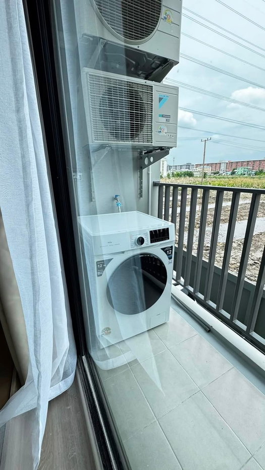 รูป 📍ปล่อยเช่าคอนโดพร้อมอยู่ Block condo rangsit ใกล้ ม.กรุงเทพ แค่ประมาณ 500 เมตร - รูปที่ 8/8
