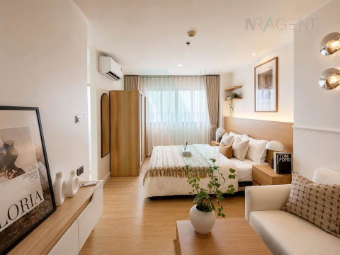 For Sell Condo LUMPINI CONDO TOWN RAMINTHRA - NAWAMIN Building D, Floor 23,Studio, Room size 22 sqm