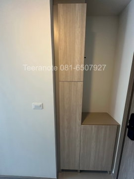 New, ready-to-move-in condo, pet-friendly, near MRT Bang Khae. 1 bedroom, 24.51 sq.m. Special price: 1.79 million Baht.