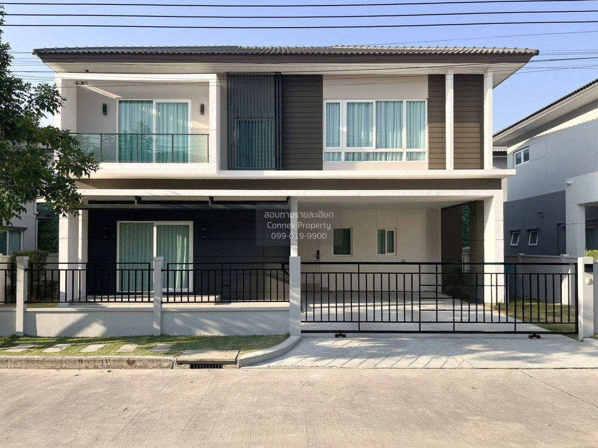 รูป ขายด่วน บ้านใหม่อายุเพียง 1 ปี เซนโทร เพชรเกษม 69 หนองแขม เขต หนองแขม กรุงเทพ CX-166943 ✅ ทักไลน์ @connexproperty ตอบทันที ทีมงานมืออาชีพ ✅ - รูปที่ 1/12