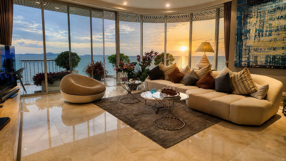 picture 🌊 THE COVE WONGAMAT PATTAYA Luxury Beachfront Residence  | 3 Bedrooms | 3 Bathrooms - 9/22