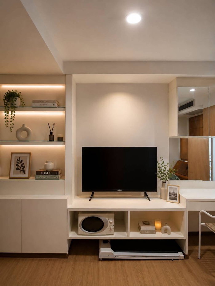 รูป ให้เช่า The Inspire Place Abac Rama 9 หลังราชมัง ใกล้ MRT-ศรีกรีฑา (สายสีเหลือง) 8,000 บาท เฟอร์ครบ Line : @551txomc - รูปที่ 2/10