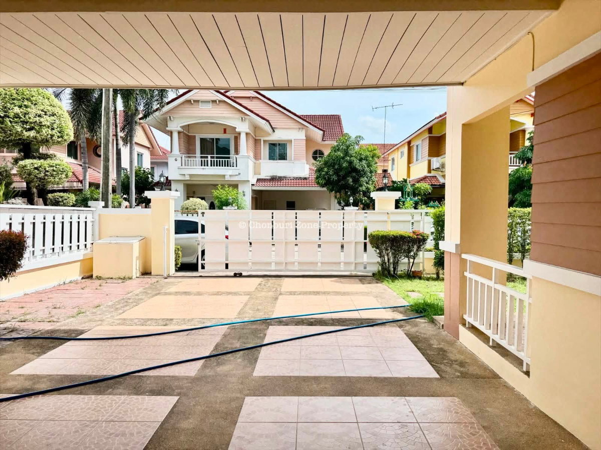 รูป ให้เช่าบ้านเดี่ยวหลังใหญ่ ม.มณีรินทร์เพลส ไร่กล้วย ศรีราชา - รูปที่ 20/38