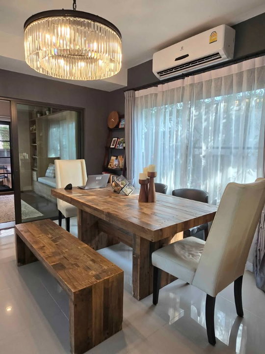 รูป ให้เช่าบ้านเดี่ยว มัณฑนา 1 บางนา กม.7 บ้านรีโนเวทใหม่!! พร้อมเข้าอยู่ (H6946) - รูปที่ 5/39