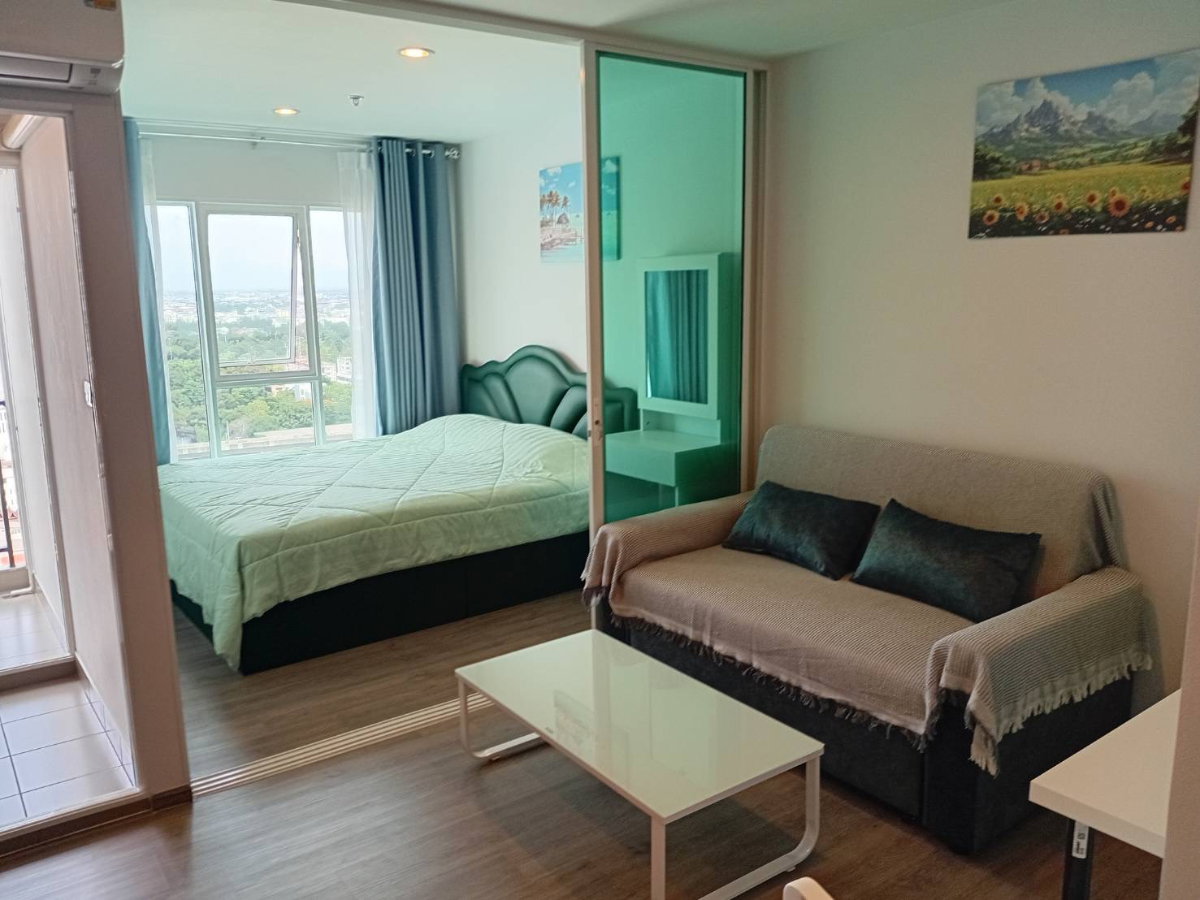รูป 🔥 ปล่อยเช่าด่วน! คอนโดใหม่แต่งครบพร้อมอยู่ 🏢 Regent Home Bangna ใกล้ BTS บางนา เดินทางสะดวก 🚆💖 - รูปที่ 4/12