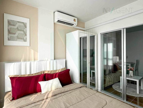 🎉 For Rent Condo THE KITH SUKHUMVIT 113 Building A, Floor 7,1 bed room, Room size 28 sqm