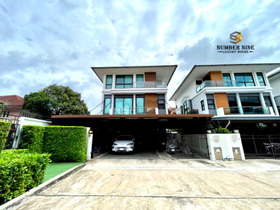 บ้านเดี่ยว กรุงเทพมหานคร : ขายบ้านเดี่ยว 3 ชั้น Supalai Essence Suanluang | หลังริม 77.7 ตร.ว. | 321 ตร.ม. | 5 ห้องนอน | ราคาพิเศษต่ำกว่าต้นทุนกว่า 6 ล้านบาท