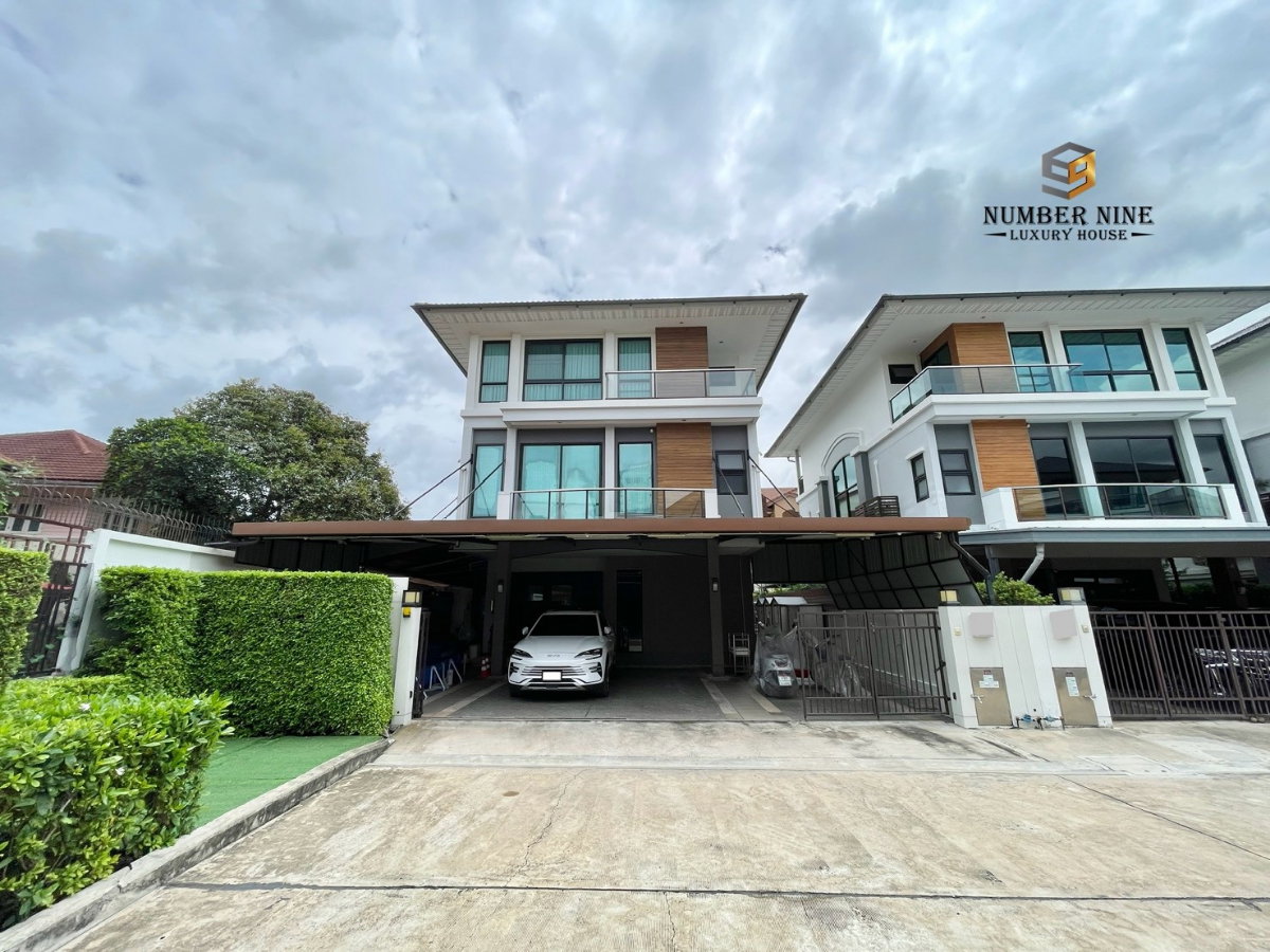 รูป ขายบ้านเดี่ยว 3 ชั้น Supalai Essence Suanluang | หลังริม 77.7 ตร.ว. | 321 ตร.ม. | 5 ห้องนอน | ราคาพิเศษต่ำกว่าต้นทุนกว่า 6 ล้านบาท - รูปที่ 1/26
