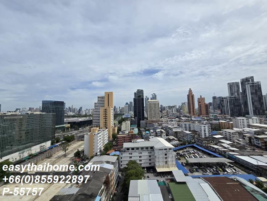 รูป P-55757 ให้เช่า ไลฟ์ พระราม 4 - อโศก | ห้องสตูดิโอ | วิวเมือง | ใกล้ MRT | พร้อมเข้าอยู่ 📞 Line ID: @easythaihome | 085-592-2897 - รูปที่ 10/20