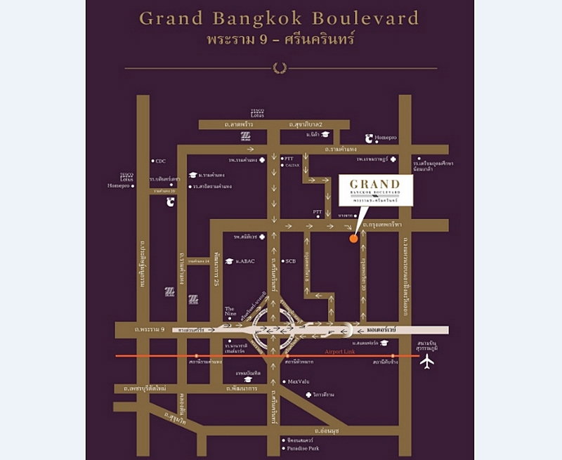 รูป Call : 061-546-3294 โครงการ แกรนด์ บางกอก บูเลอวาร์ด พระราม 9-ศรีนครินทร์ บ้านเดี่ยวสุดหรู 75 ตารางวา 4 ห้องนอน 4 ห้องน้ำ ตกแต่งครบ - รูปที่ 12/13
