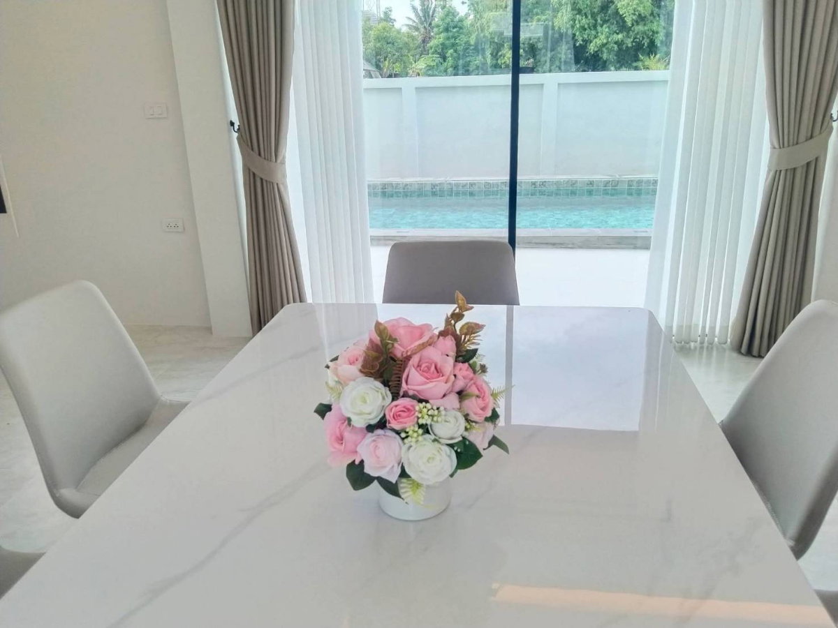 รูป ขาย Private Pool Villa สร้างใหม่ นอกโครงการ พิกัดสันทราย เชียงใหม่ ใกล้เซ็นทรัลเฟสติวัล (H568) T.0946511456 - รูปที่ 8/17