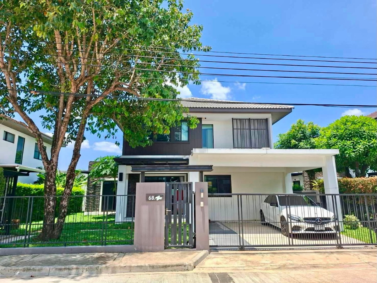 รูป ให้เช่า บ้านเดี่ยวติด เมกะ บางนา | มัณฑนา บางนา กม.7 บ้านร่มรื่น พื้นที่กว้าง พร้อมเข้าอยู่ (H6947) - รูปที่ 10/10