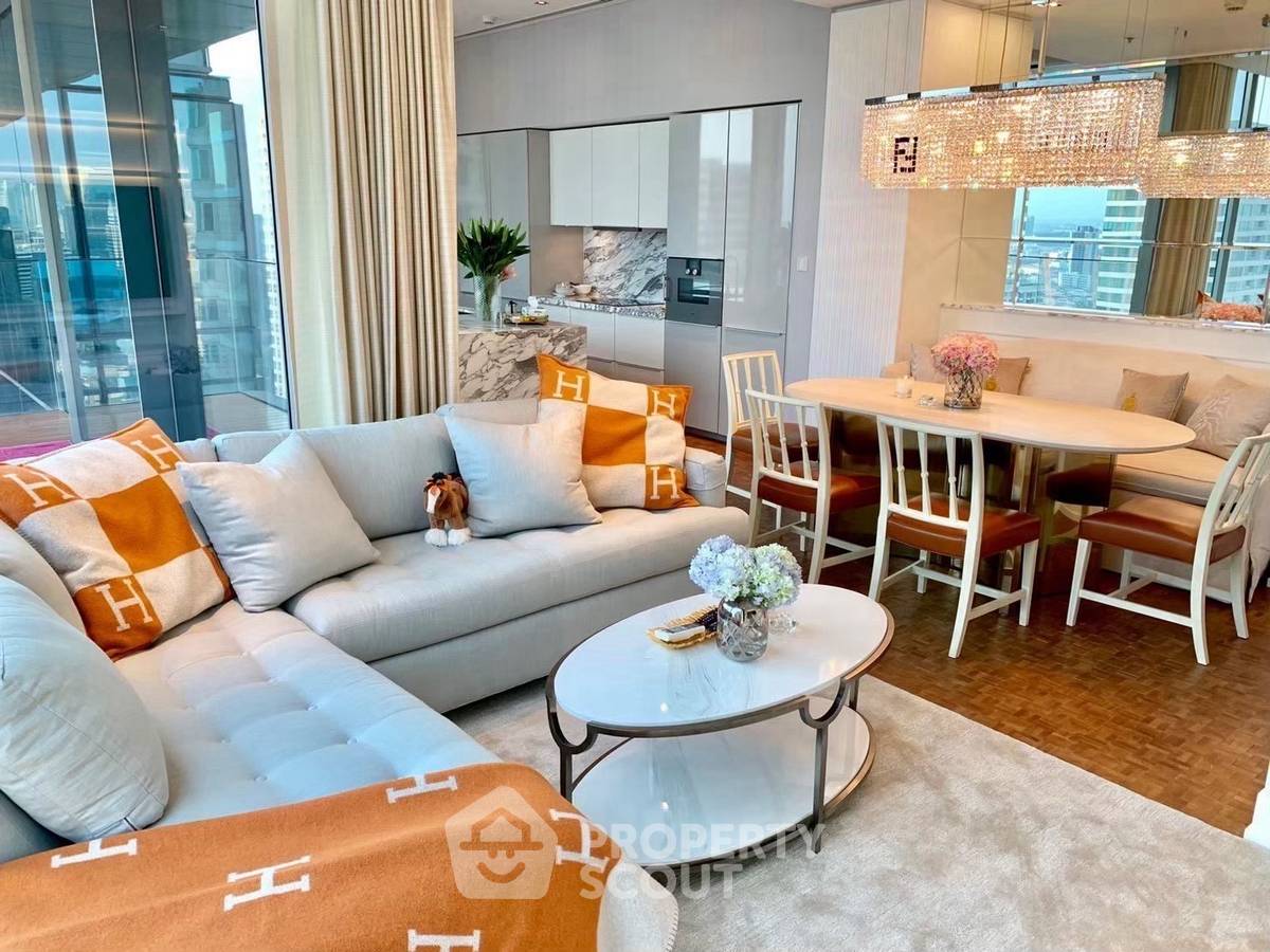 รูป ชั้น 31 คอนโด 3 ห้องนอน The Ritz-Carlton Residences, Bangkok ใกล้ BTS ช่องนนทรี (ID 3177352) - รูปที่ 1/9