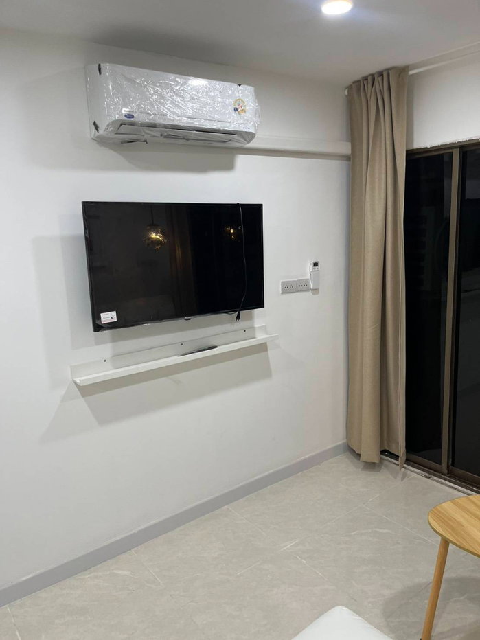 รูป คอนโดให้เช่า Thonglor Tower ห้องรีโนเวททำใหม่ทั้งหมด เฟอร์เจอร์ Ikea 50 ตร.ม. • 2 ห้องนอน 1 ห้องน้ำ • อาคาร A • ชั้น 14 • ระเบียงส่วนตัว - รูปที่ 5/15
