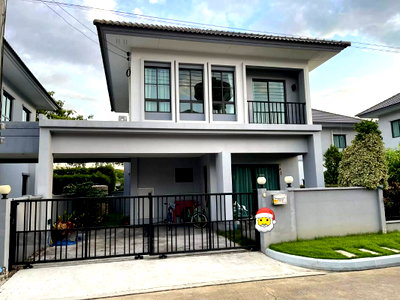 เช่าทาวน์โฮม เมืองปทุมธานี ปทุมธานี : 🏡✨ ปล่อยเช่า ทาวน์โฮม AP Pleno ติวานนท์ 3 ห้องนอน 3 ห้องน้ำ บ้านสวย พร้อมเข้าอยู่ | เฟอร์นิเจอร์ครบ | ใกล้สวนอุตสาหกรรมบางกะดี | เดินทางสะดวก