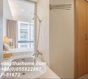 รูป P-51672 | The Nest Ploenchit 🔥✨ คอนโด 1 ห้องนอน วิวถนน เฟอร์ครบ ใกล้ BTS เพลินจิต พร้อมเข้าอยู่! ✨📱 Line ID: @easythaihome | ☎️ 085-592-2897 - รูปที่ 7/8