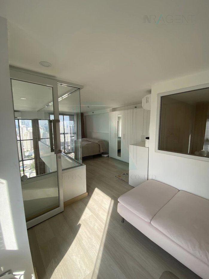 รูป 🚩Best room!🚩 ให้เช่าคอนโด ไนท์บริดจ์ ไพร์ม สาทร อาคาร 1 ชั้น 40 Duplex 2 ห้องนอน ขนาด 55.00 ตรม ใกล้ Empire Tower - รูปที่ 2/8