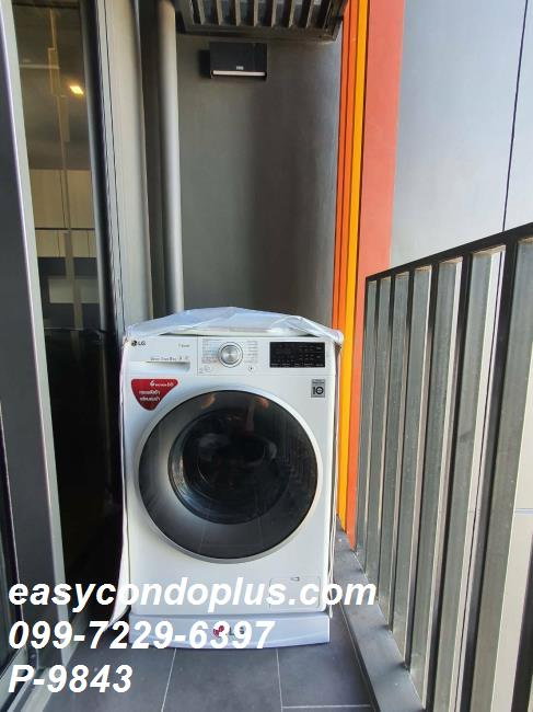 รูป 🏷️ P-9843 | The Line Sukhumvit 101 : เดอะไลน์ สุขุมวิท 101 เพดานสูง แต่งครบ! ใกล้ BTS ปุณณวิถี 15,000 บ. | Line ID: @easycondoplus | 099-229-6397 - รูปที่ 11/13