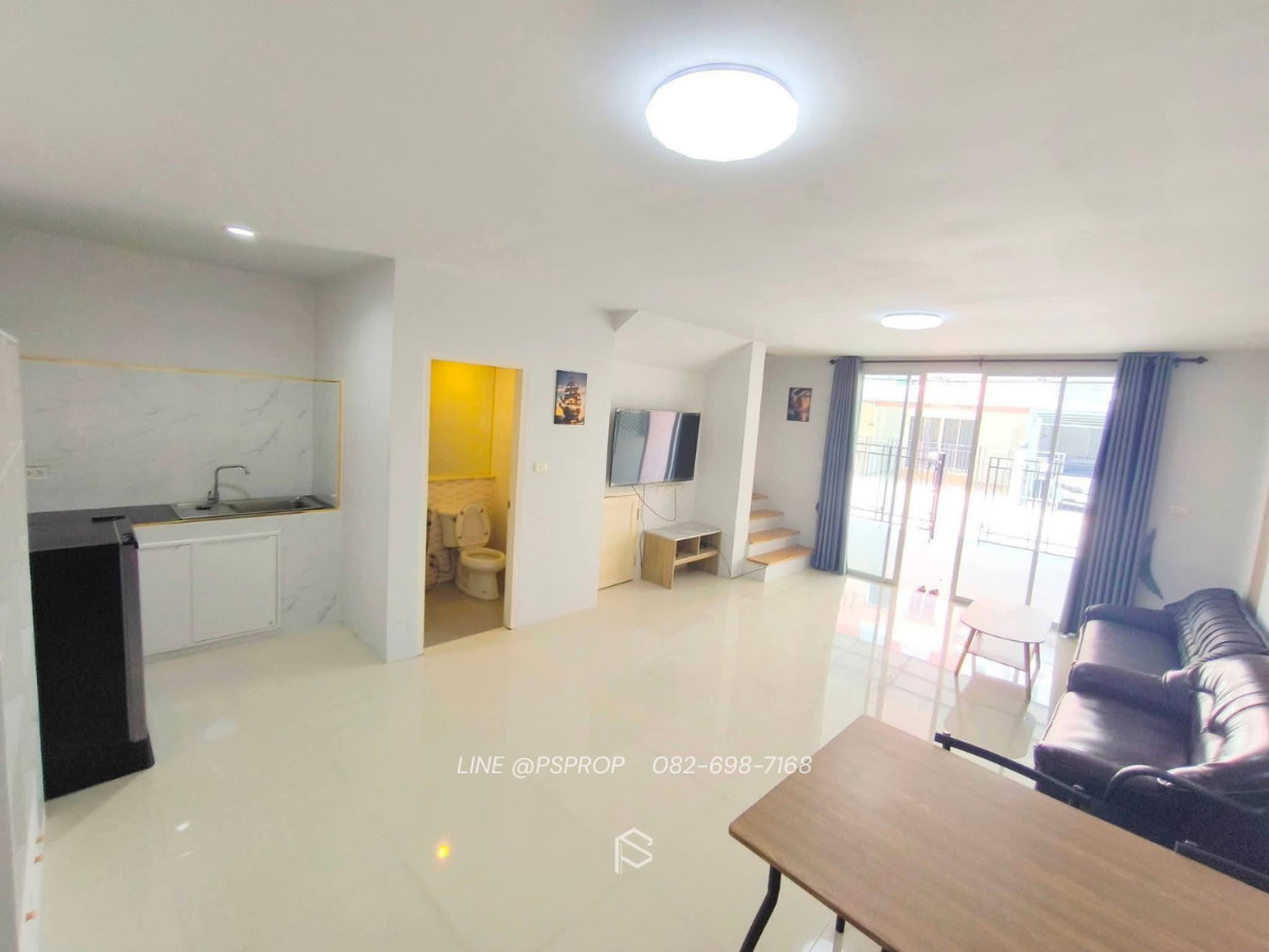รูป บ้านเช่าบางเเสน ใกล้ ถนนสุขุมวิท โครงการ วิลล่า มารอค บางแสนพร้อมเข้าอยู่ 11/08/69 #HR0103 - รูปที่ 1/14