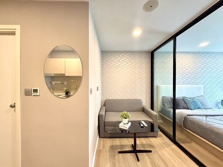 รูป Atmoz รัชดา-ห้วยขวาง ห้องพร้อมเข้าอยู่ อาคาร B ชั้น 6 - รูปที่ 10/13