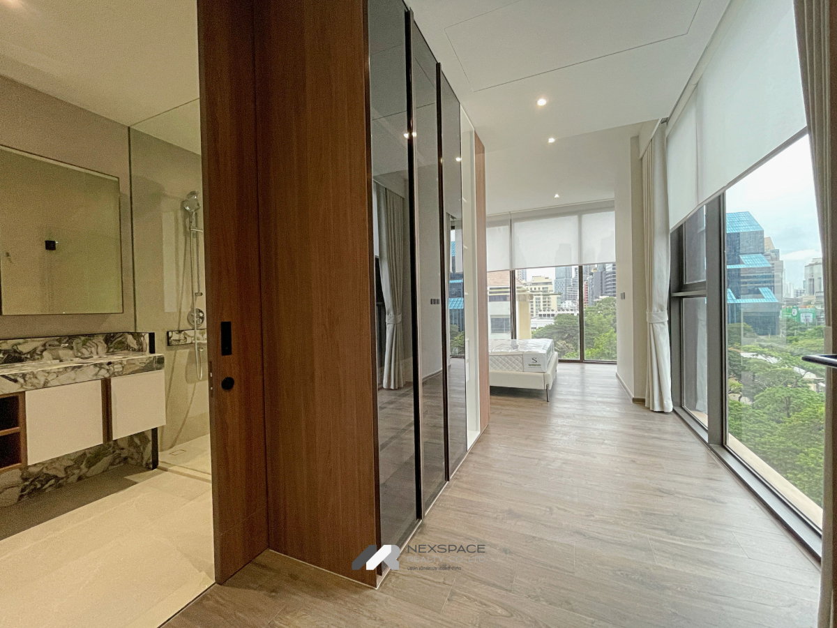 รูป Sky Villa Layout 2ห้องนอน Romm convent ให้เช่าคอนโดใหม่ที่สุดในสีลม Nexspace Realty - รูปที่ 3/19