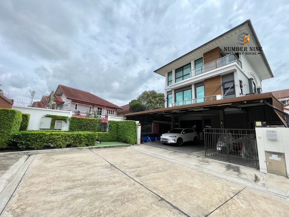 รูป ขายบ้านเดี่ยว 3 ชั้น Supalai Essence Suanluang | หลังริม 77.7 ตร.ว. | 321 ตร.ม. | 5 ห้องนอน | ราคาพิเศษต่ำกว่าต้นทุนกว่า 6 ล้านบาท - รูปที่ 2/26