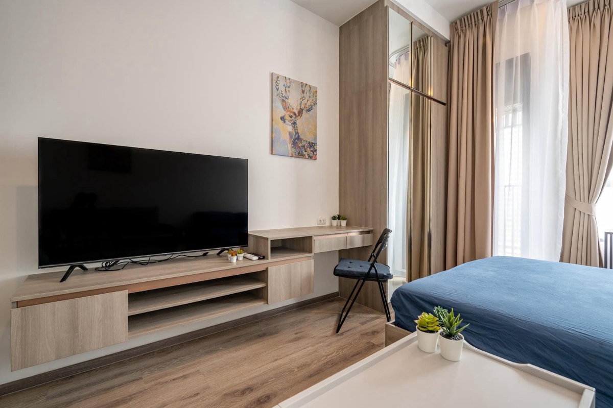 picture 🔥 Knightsbridge Prime Onnut, Studio room on the 16th floor, near BTS Onnut, only 15,500 THB/month. Ready to move in! 🏙️✨ - 4/7