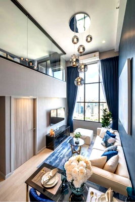 คอนโดให้เช่า : ✨Duplex 2 Bedrooms Unit For Rent @ KnightBridge Prime Sathorn ✨ 🏡