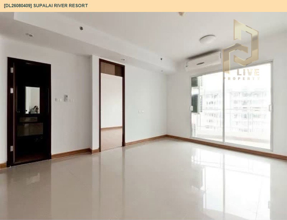 รูป DL26080409 ขายคอนโด ศุภาลัย ริเวอร์ รีสอร์ท (Supalai River Resort) ใกล้ BTS กรุงธนบุรี พร้อมเข้าอยู่ โทรด่วน 0614453194 LineID @952jdxxk - รูปที่ 2/15
