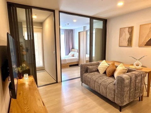 ห้องใหม่🎯🎯แอสปาย อ่อนนุช สเตชั่น🎯🎯  สไตล์ Cozy Modern โทนไม้อบอุ่น