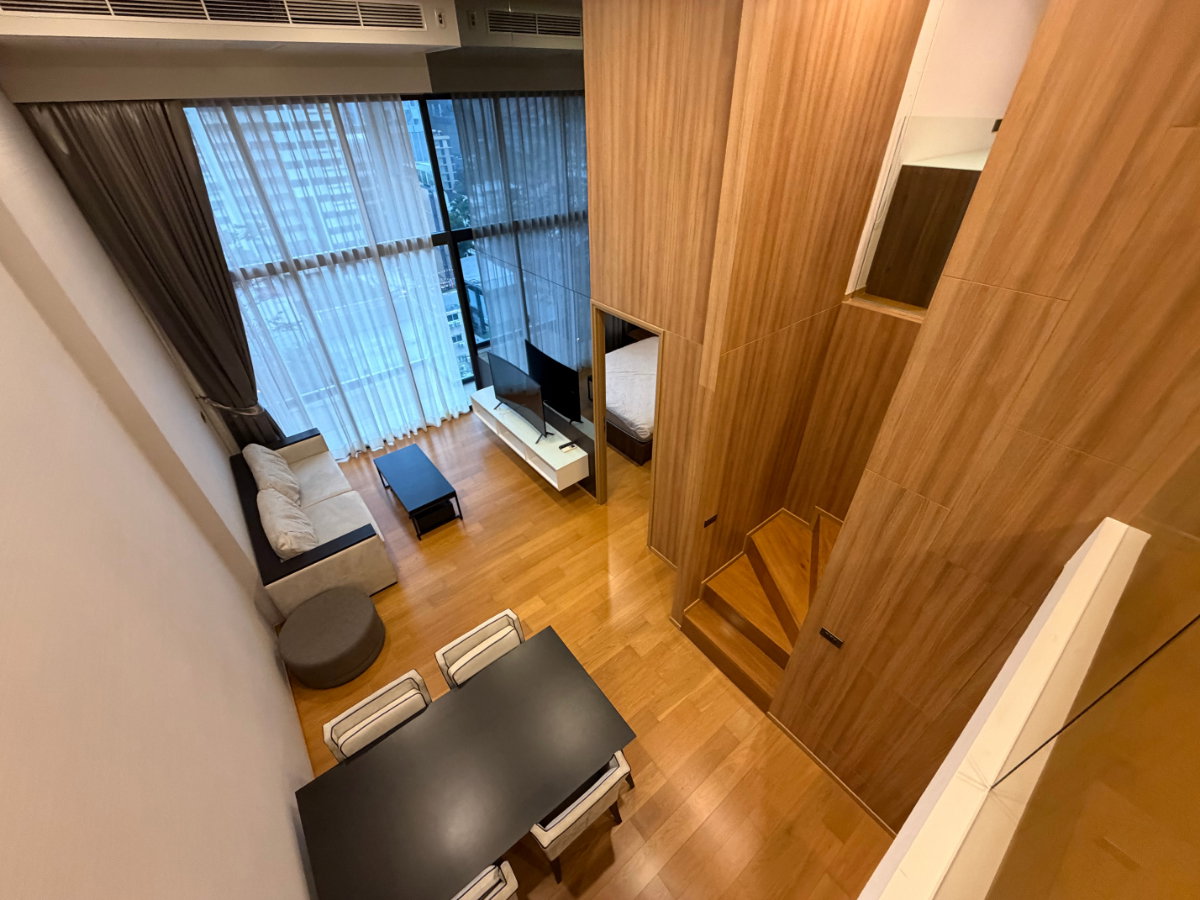 รูป Siamese Exclusive 31 ห้อง Duplex เพดานสูง บรรยากาศอบอุ่น พร้อมลิฟต์ส่วนตัวส่งตรงถึงห้อง และห้องนั่งเล่นที่กว้างขวาง  - รูปที่ 14/26