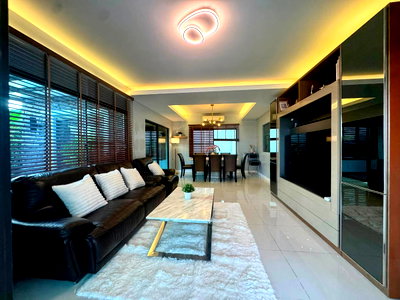 Houses for rent : For rent, detached house next to Mega Bangna | Manthana Bangna Km. 7, shady house, wide area, ready to move in (H6947)