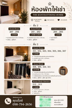 Room for rent located in BanThatthong