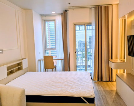 คอนโดให้เช่า Culture Thonglor ใจกลางสุขุมวิท ห้องใหม่ไม่เคยอยู่ 26 ตรม ใกล้รถไฟฟ้าทองหล่อ วิวไม่บล๊อคคอนโดท่ามกลาง ร้านอาหาร และคาเฟ่ชั้นนำ ชั้น17