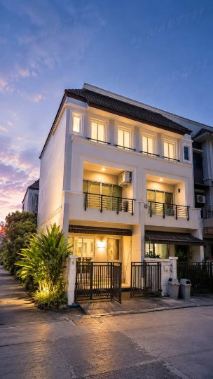 รูป 🔥 ขาย ทาวน์เฮาส์ บ้านกลางเมือง เดอะรอยัล โมนาโค ศรีนครินทร์-พัฒนาการ (Baan Klang Muang The Royal Monaco Srinakarin-Phatthanakan) - รูปที่ 1/11
